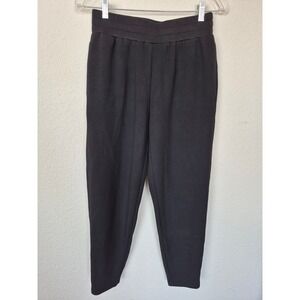 Varley Black Tapered Joggers Elastic Waist Viscose Blend Athleisure Pants Small